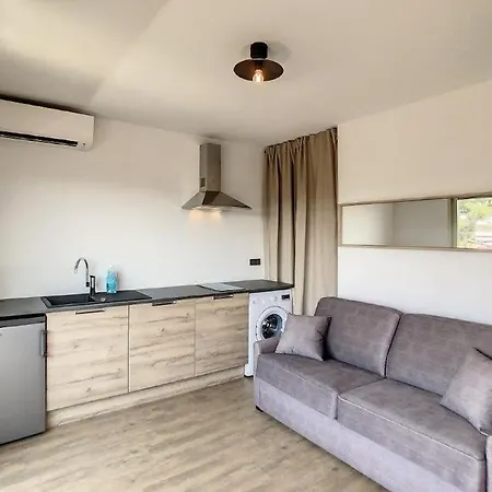 Studio Neuf Dans Avec Piscine Antibes